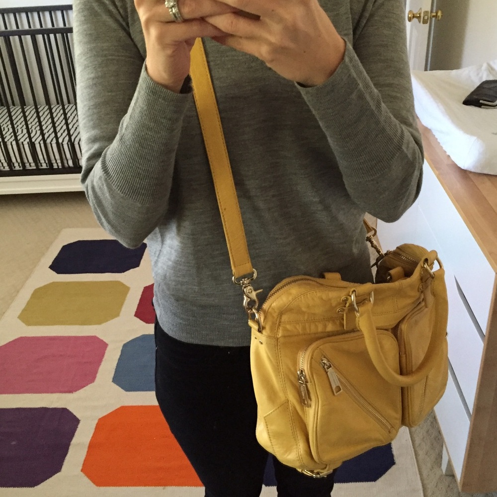 Rebecca Minkoff Yellow Crossbody Bag - Picture 4 of 5